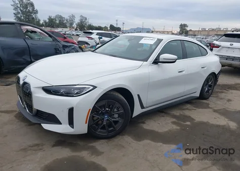 2024 BMW I4 Edrive 35 z USA, uszkodzony, nr VIN WBY43AW00RFS91839